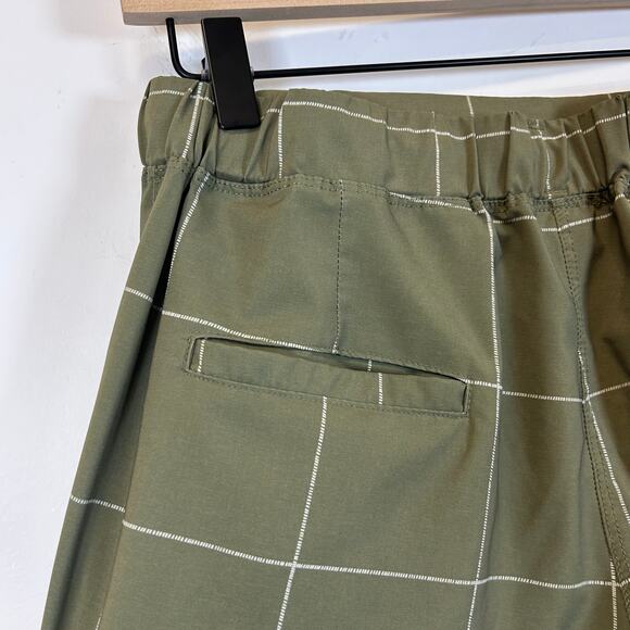 Pants Albion Windowpane Jetsetters Joggers On sage Green Women’s Size S - Picture 4 of 8